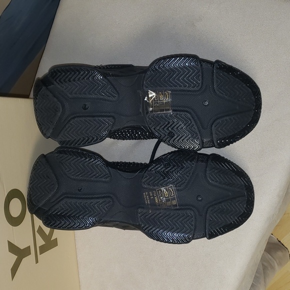 Yoki | Shoes | Yoki Vanya Black Rhinestone Glitter Sport Shoes Sneakers ...